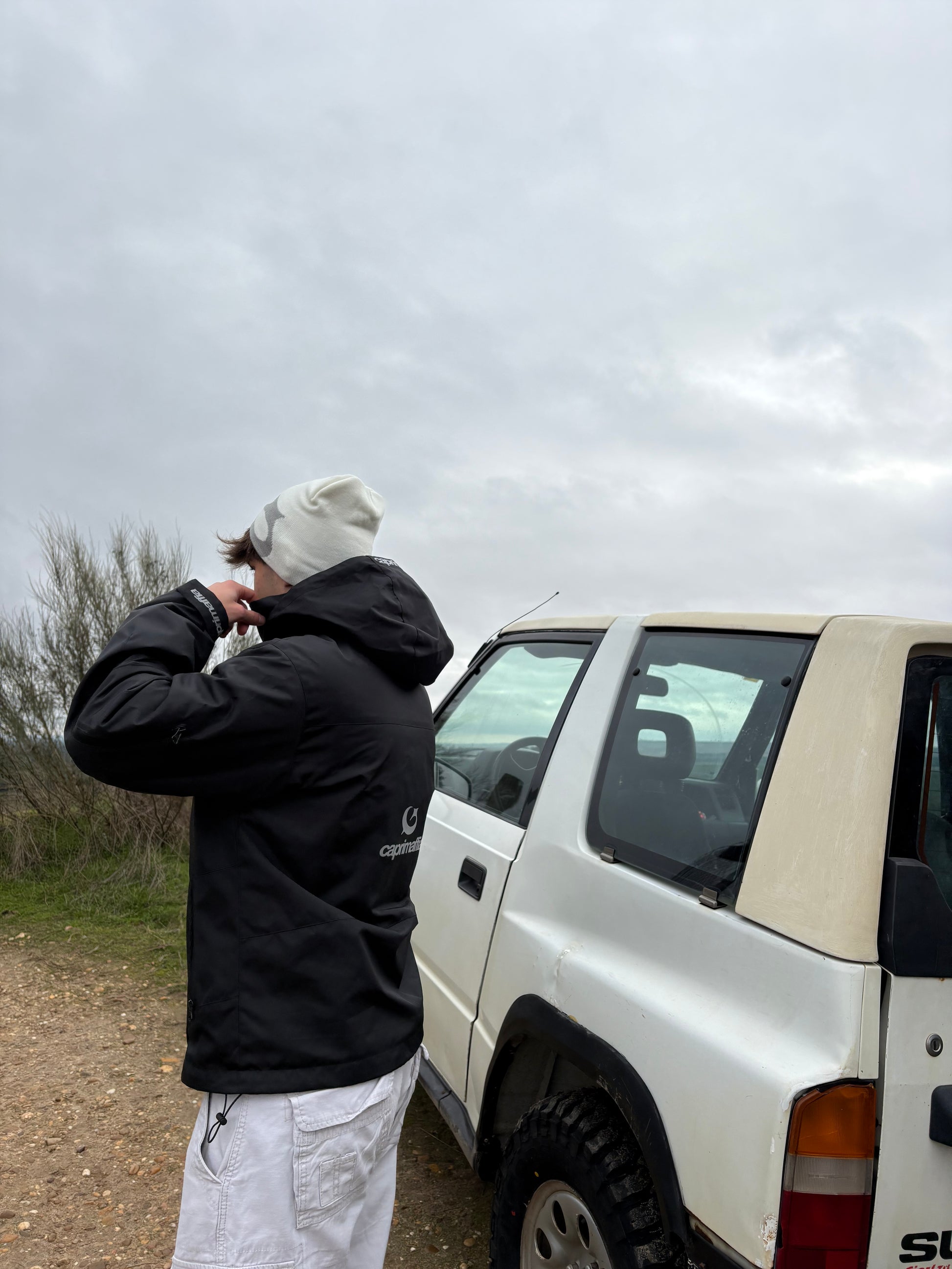 BLACK MAFFIA RAINCOAT