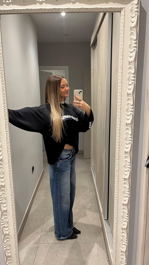 BLACK CREWNECK 750CM