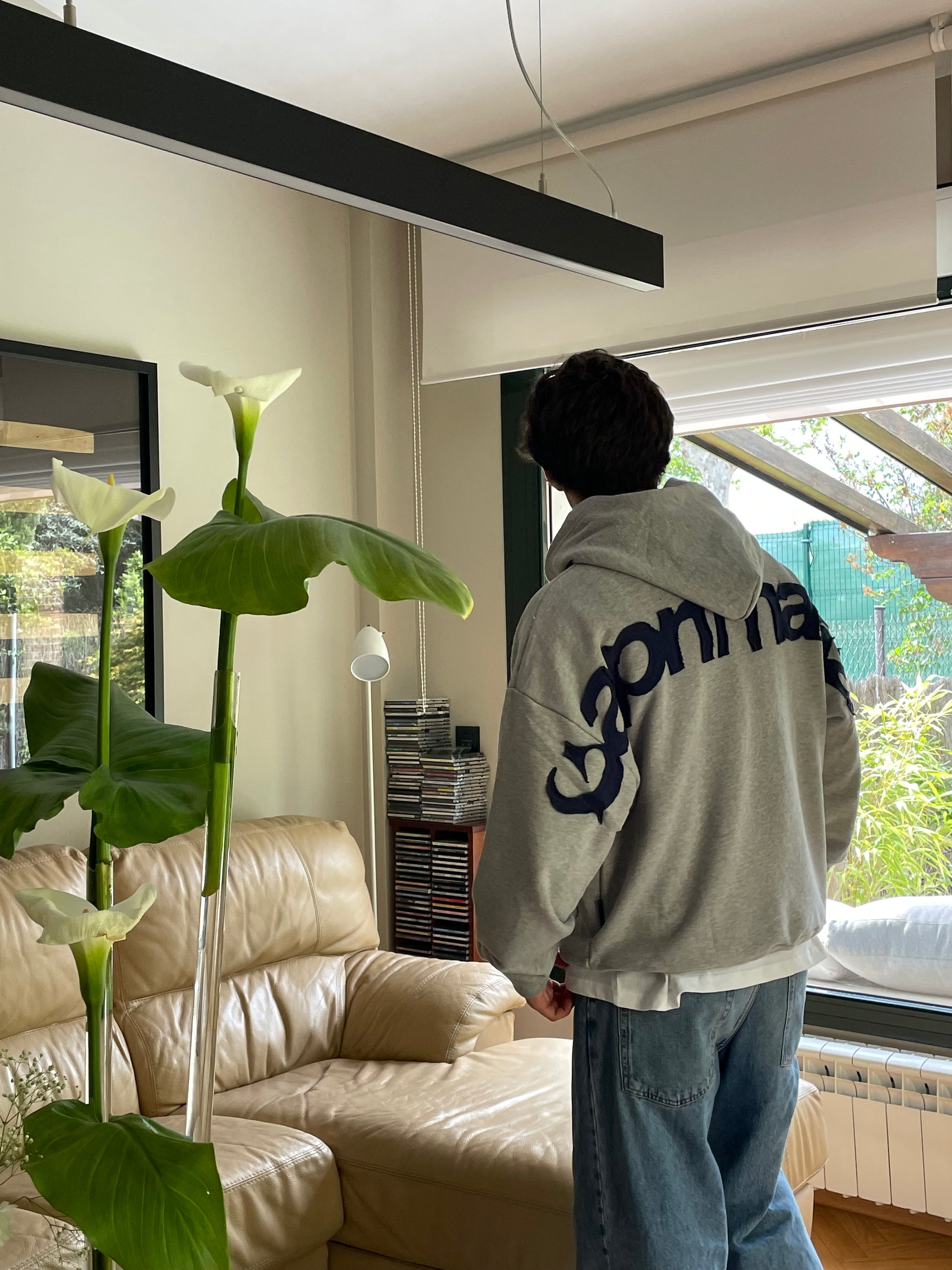 LUSH GRAY HOODIE