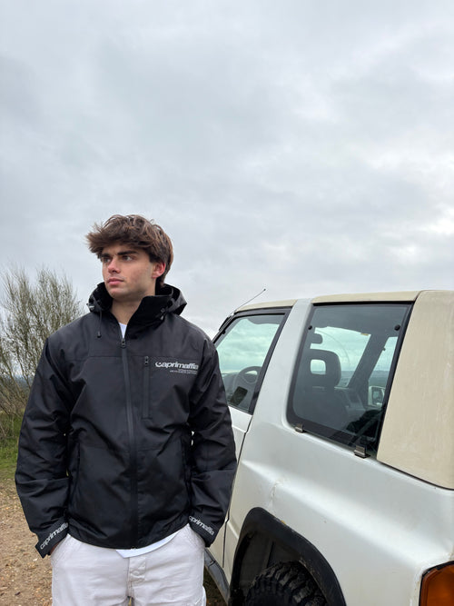 BLACK MAFFIA RAINCOAT