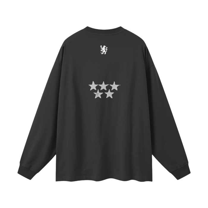 BLACK STARS CREWNECK