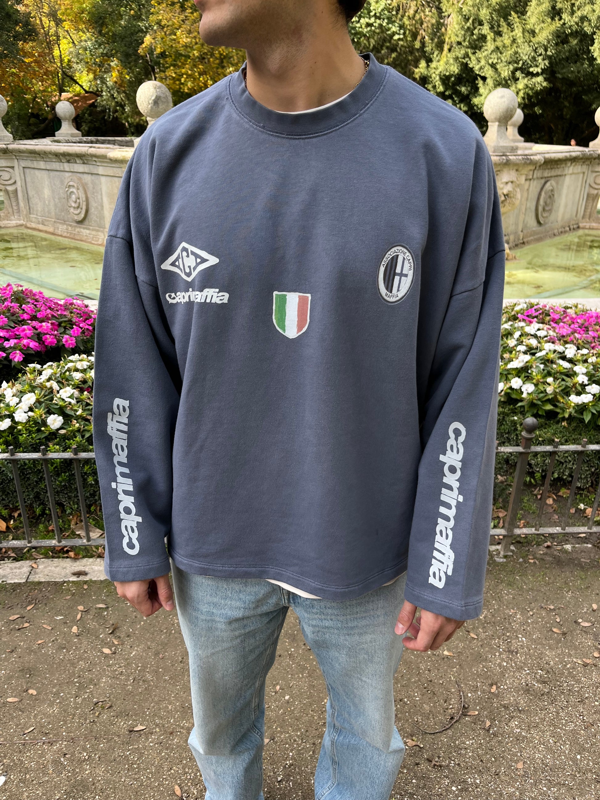AS2.0 BLUE CREWNECK