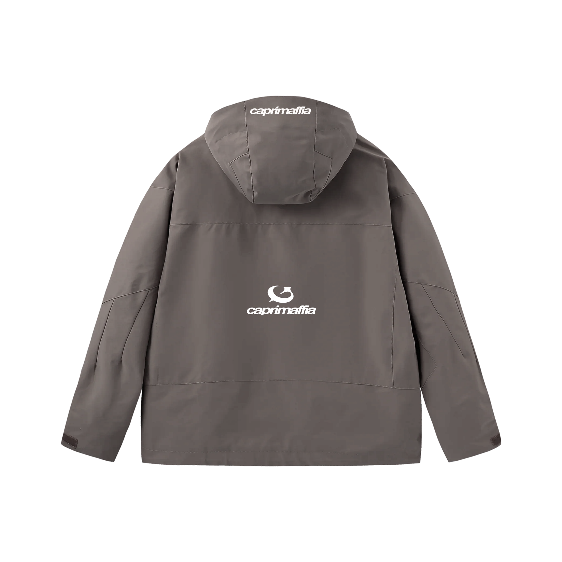 BROWN MAFFIA RAINCOAT