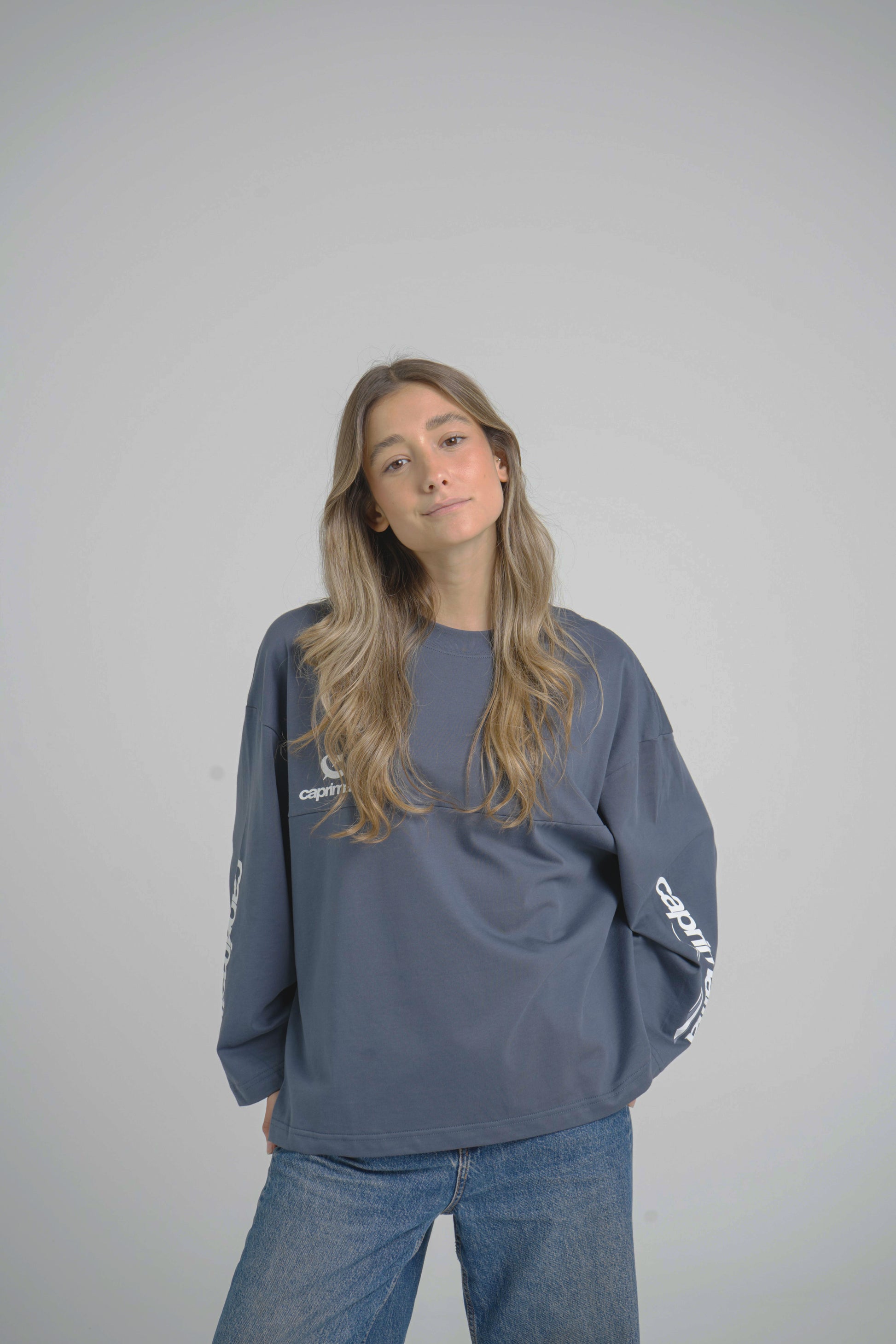 Longsleeve Azul BAJAMAR SS26 — detalle BAJAMAR SS26