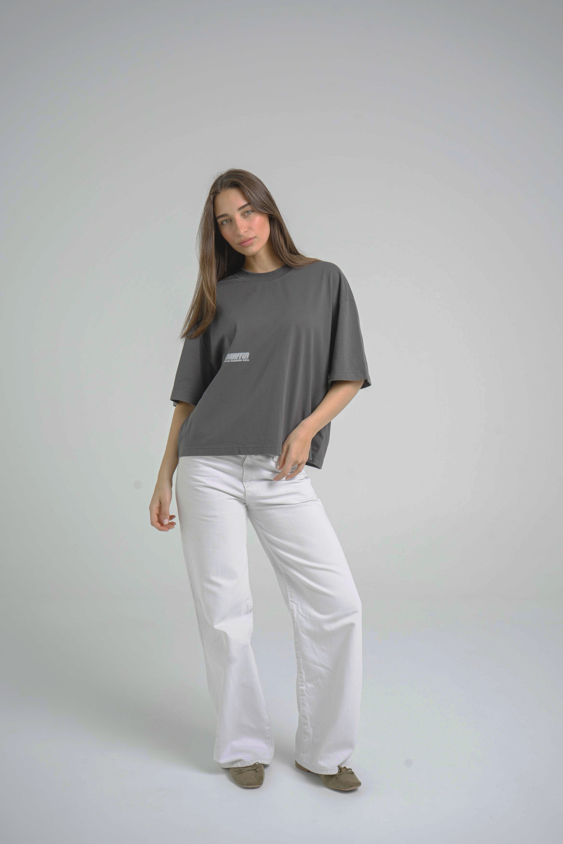 Camiseta Negro Washed BAJAMAR SS26 — detalle BAJAMAR SS26