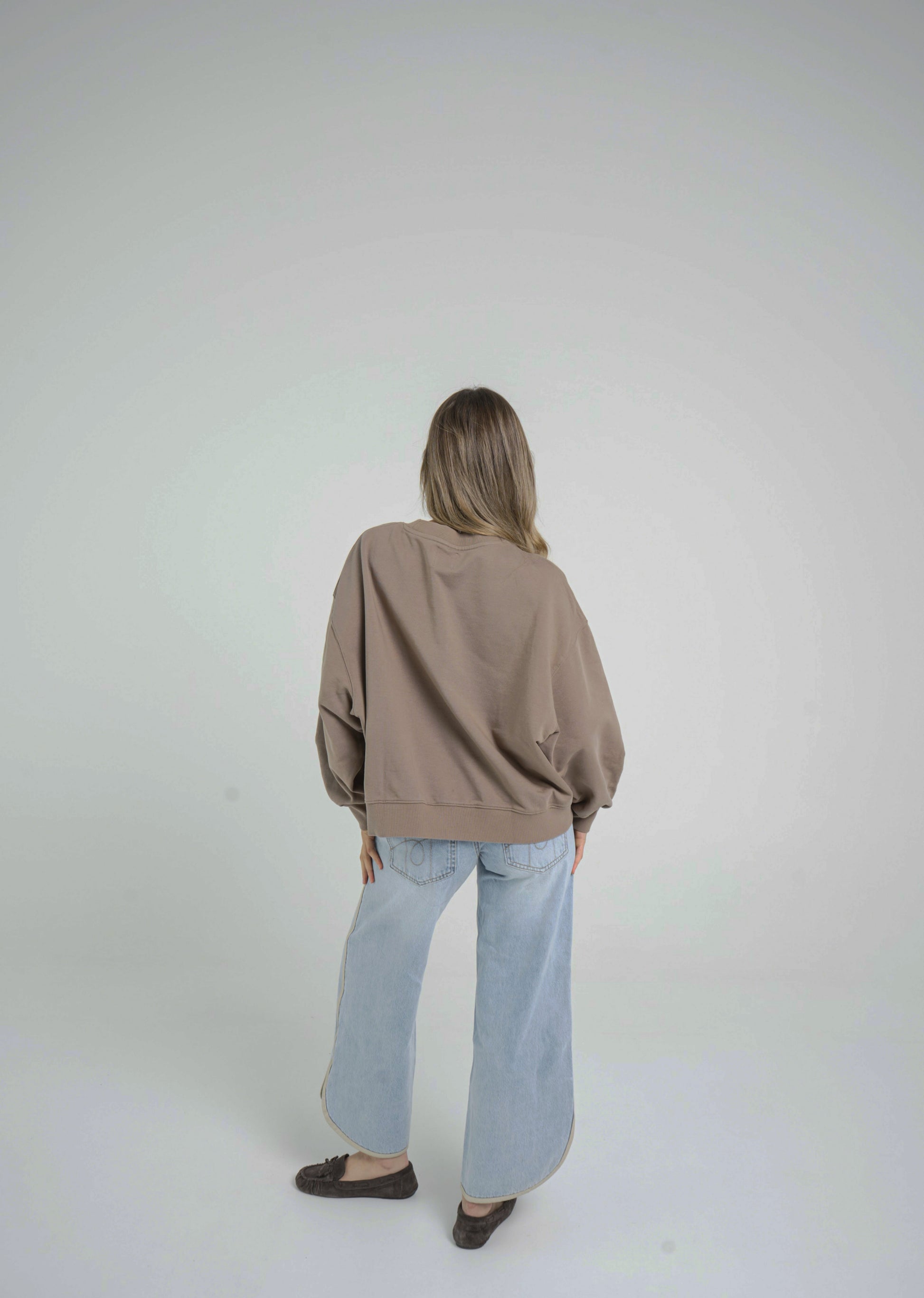 BAJAMAR BROWN CREWNECK