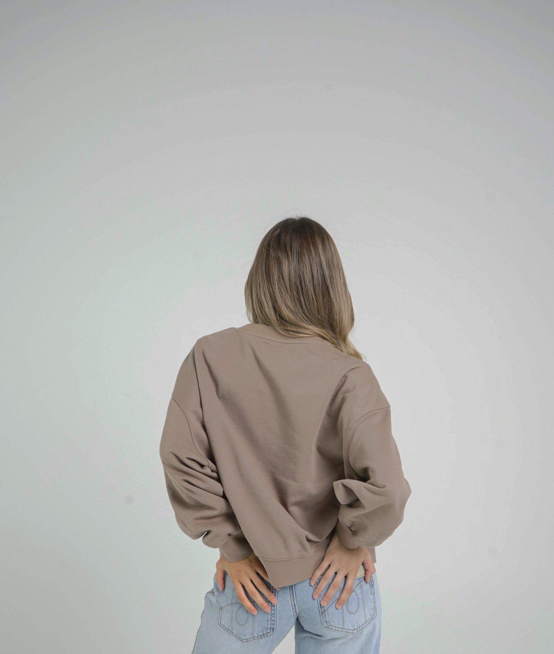 BAJAMAR BROWN CREWNECK