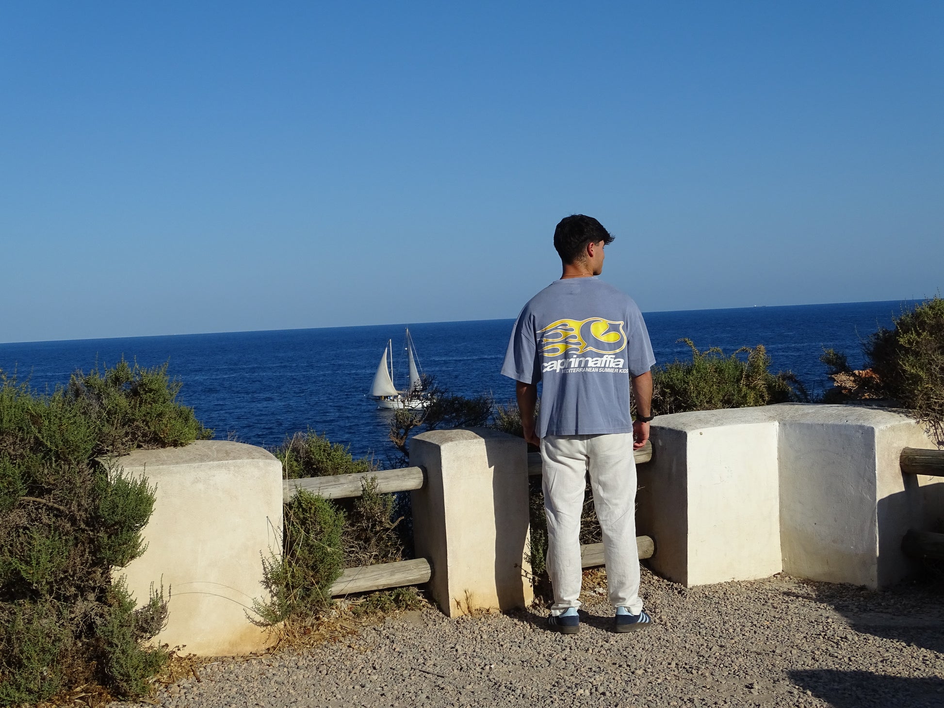 SUMMER KIDS BLUE TEE