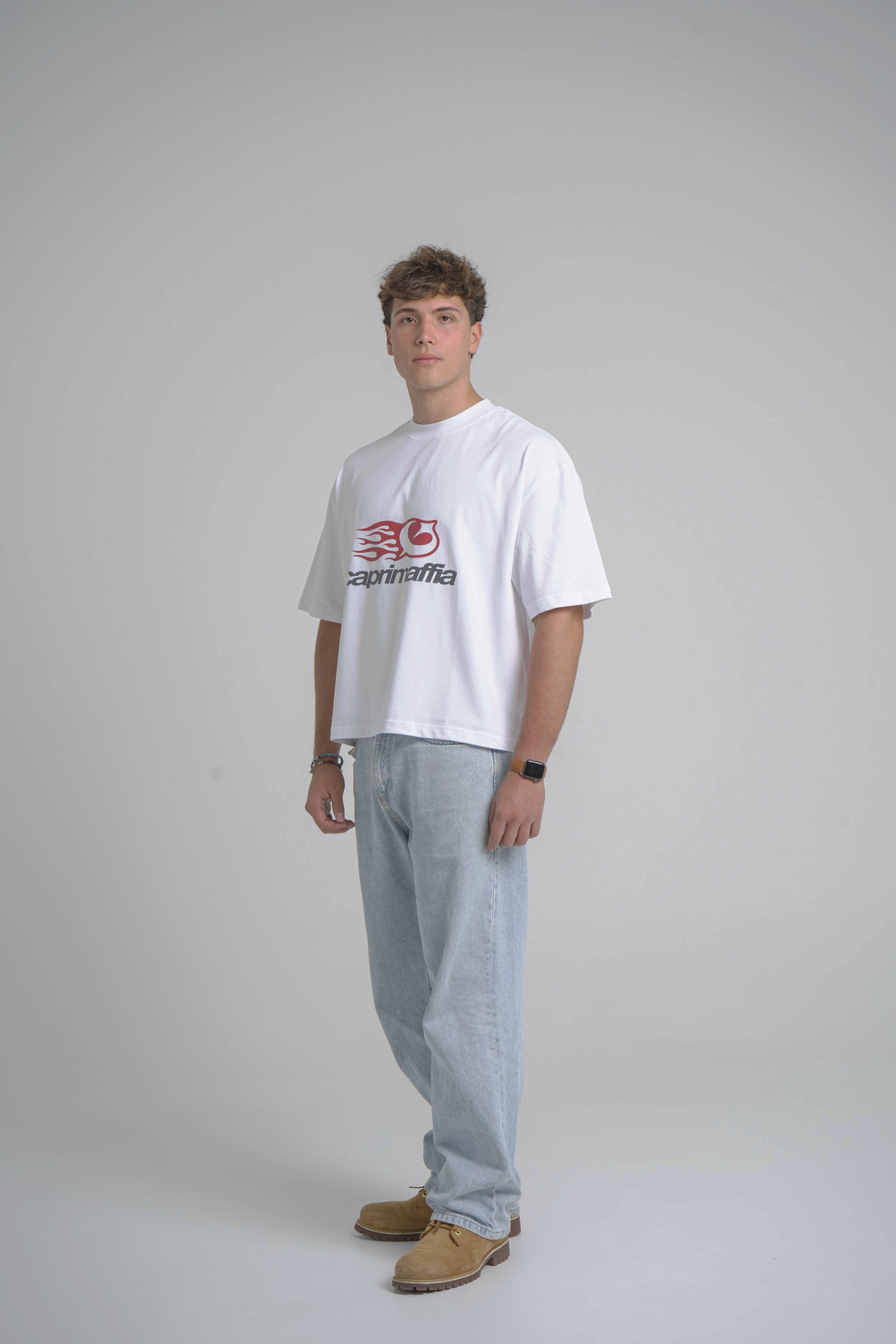 Camiseta Blanca Oversized BAJAMAR SS26 — look streetwear SS26