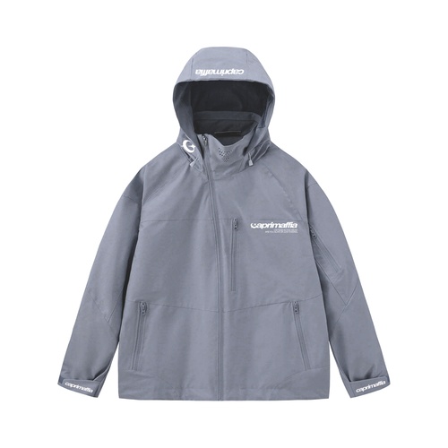 SILVER MAFFIA RAINCOAT