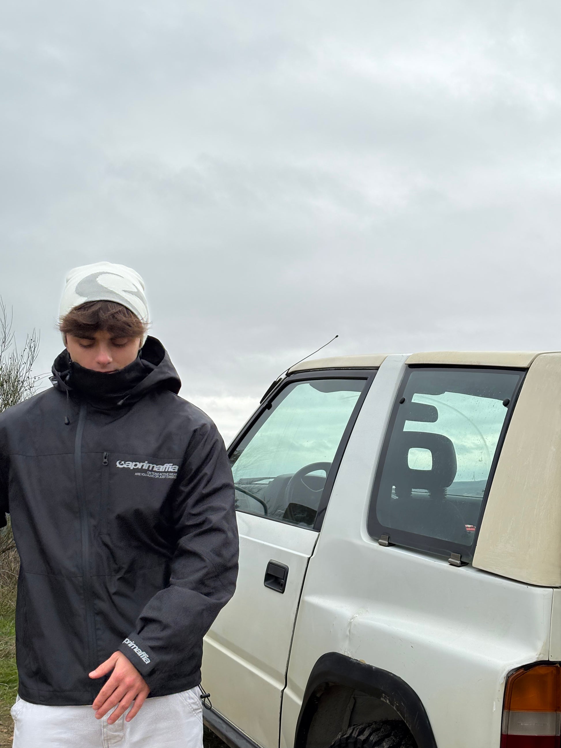 BLACK MAFFIA RAINCOAT