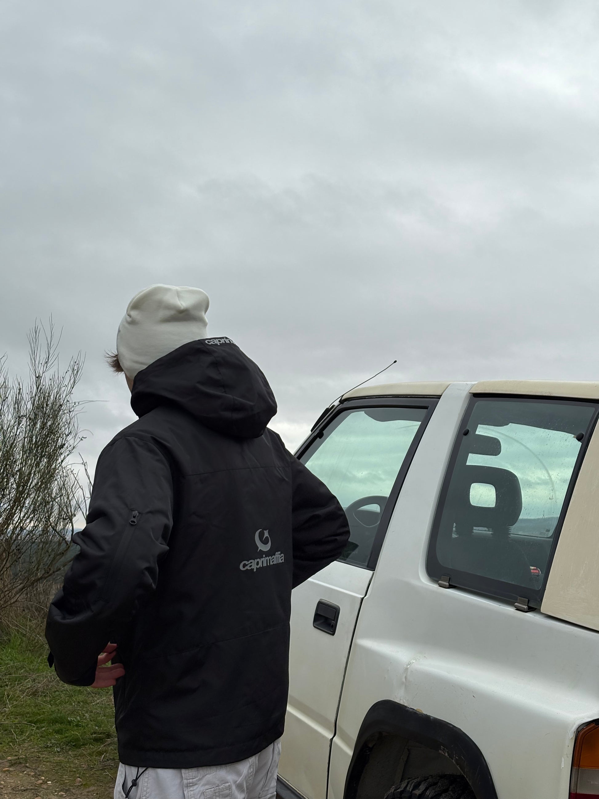 BLACK MAFFIA RAINCOAT