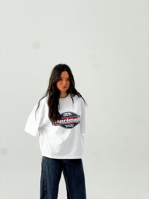 Camiseta Shield Oversized BAJAMAR SS26 — look SS26