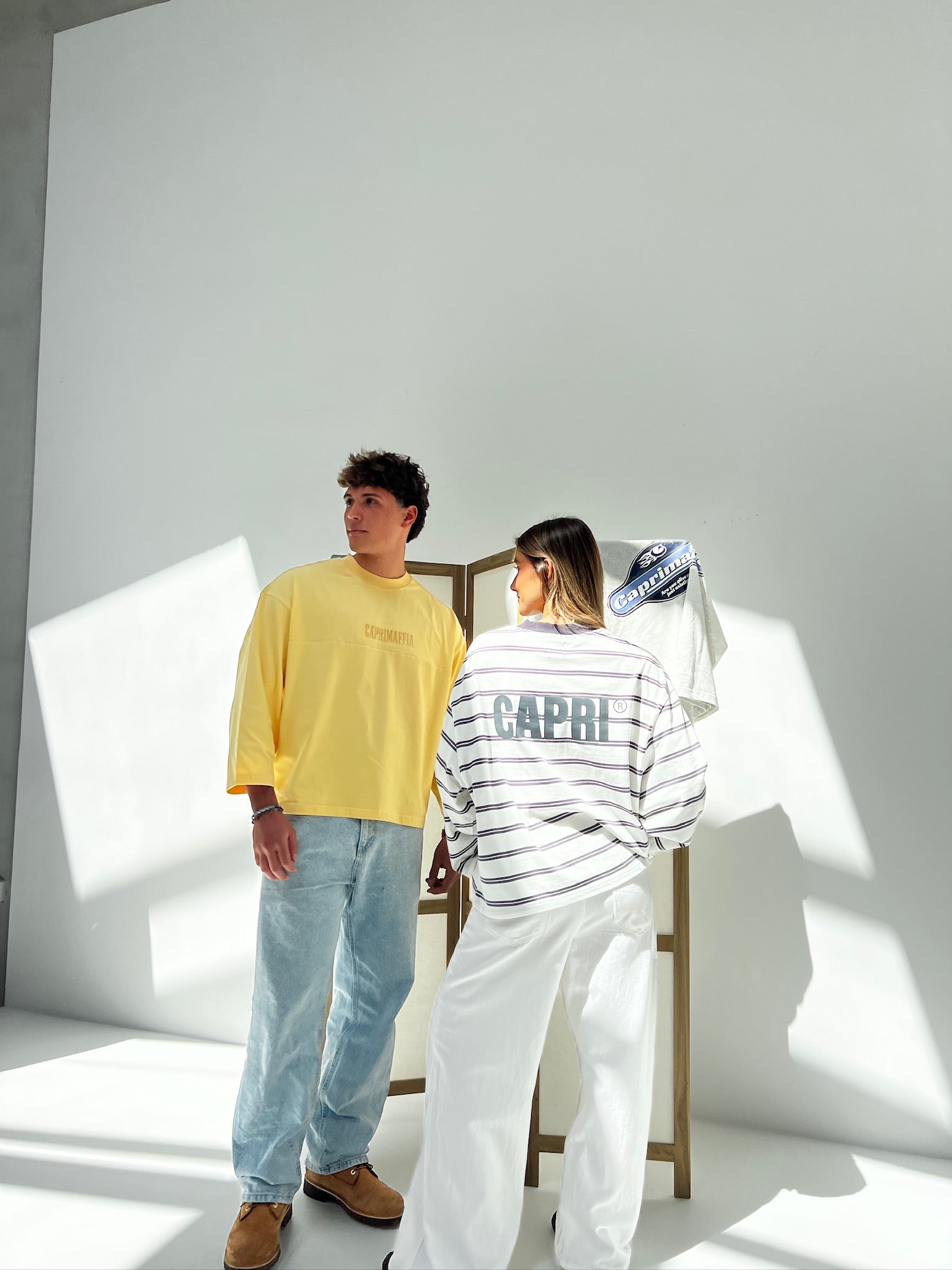 Longsleeve Rayas Marineras BAJAMAR SS26 — look CAPRIMAFFIA SS26