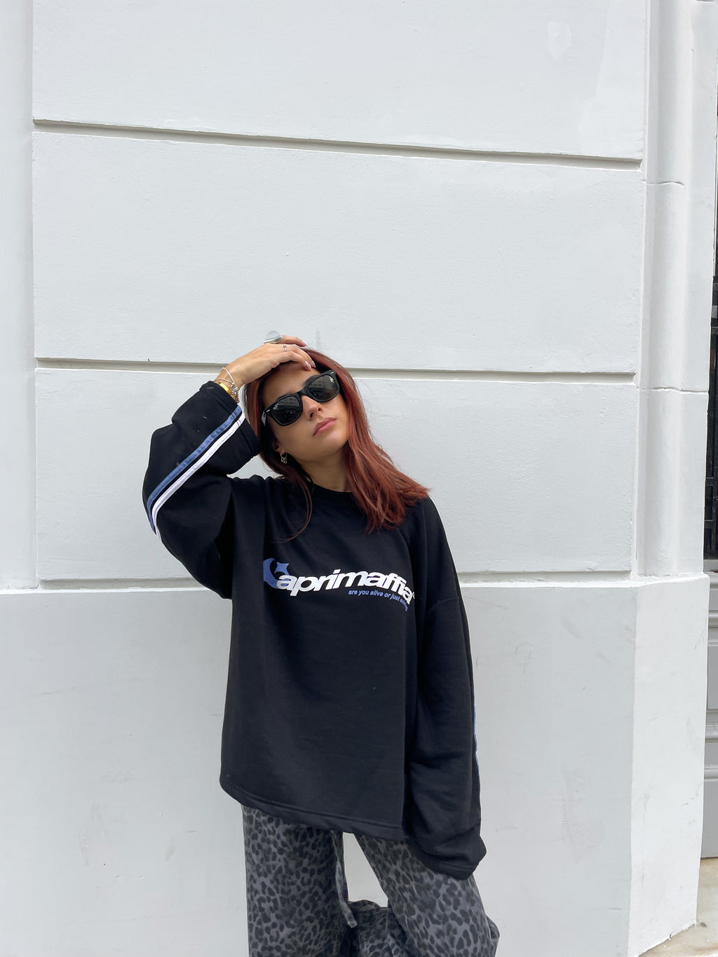 BLACK CREWNECK 750CM