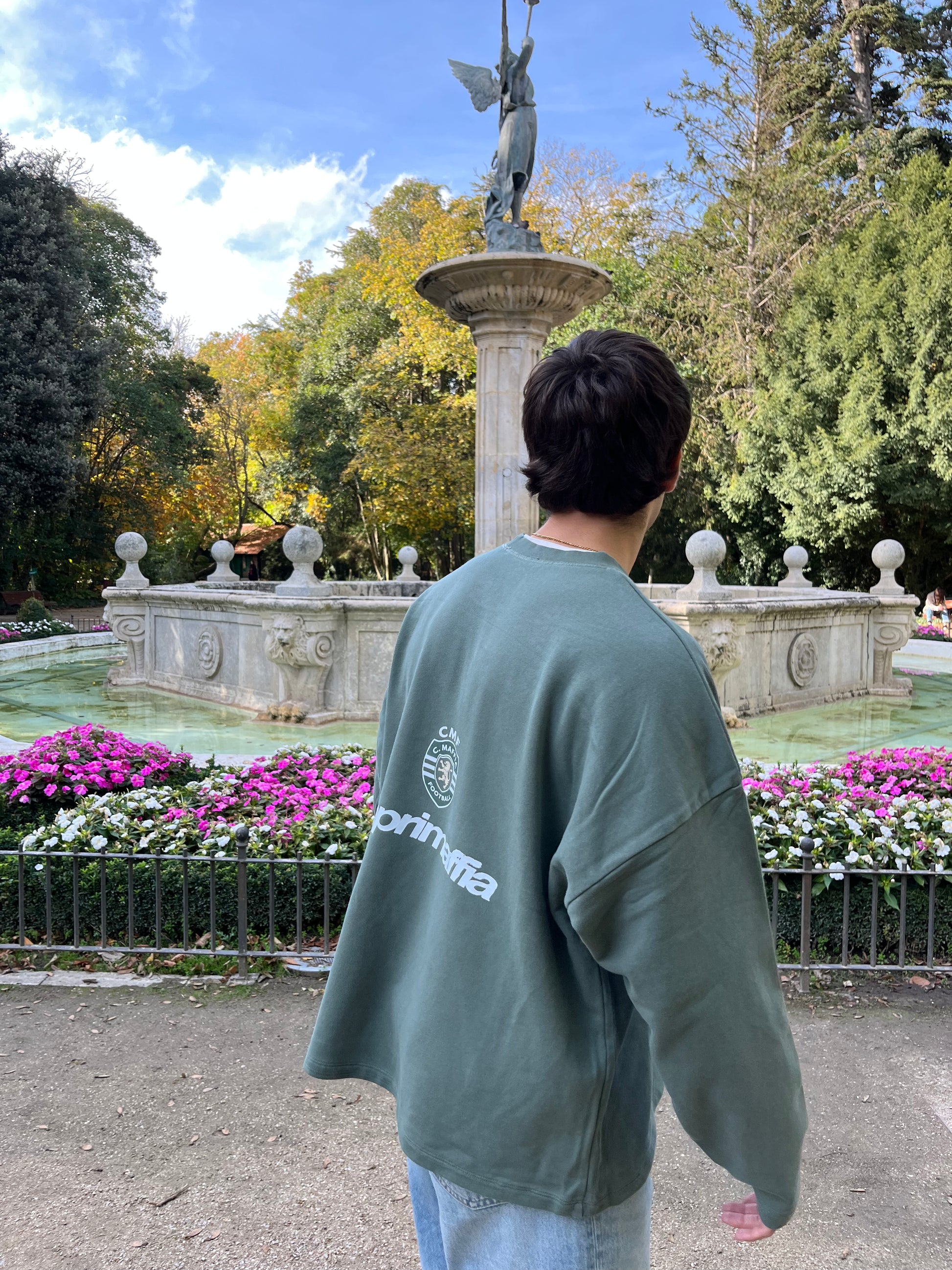 AS2.0 GREEN CREWNECK