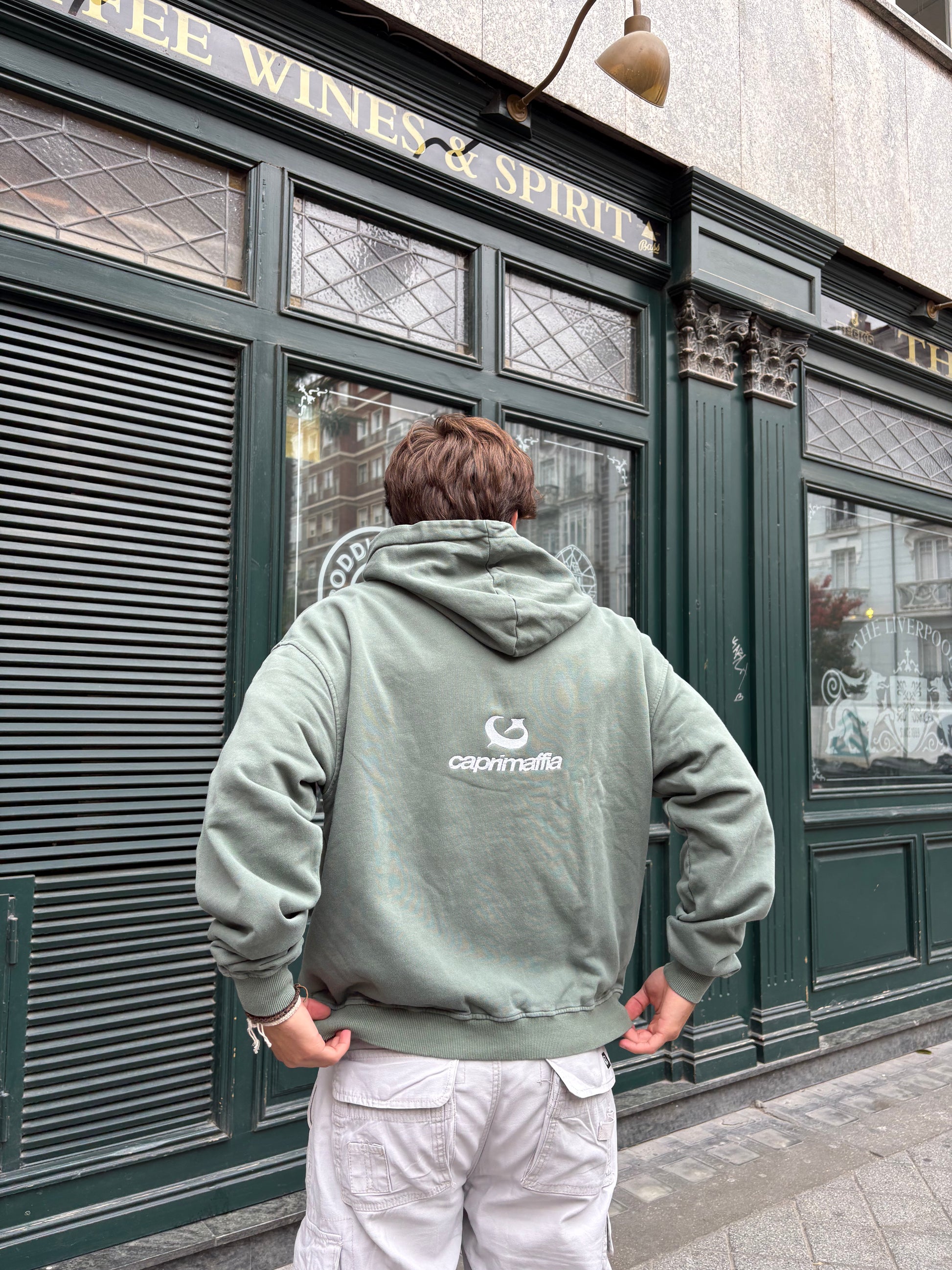 FW25 GREEN HOODIE