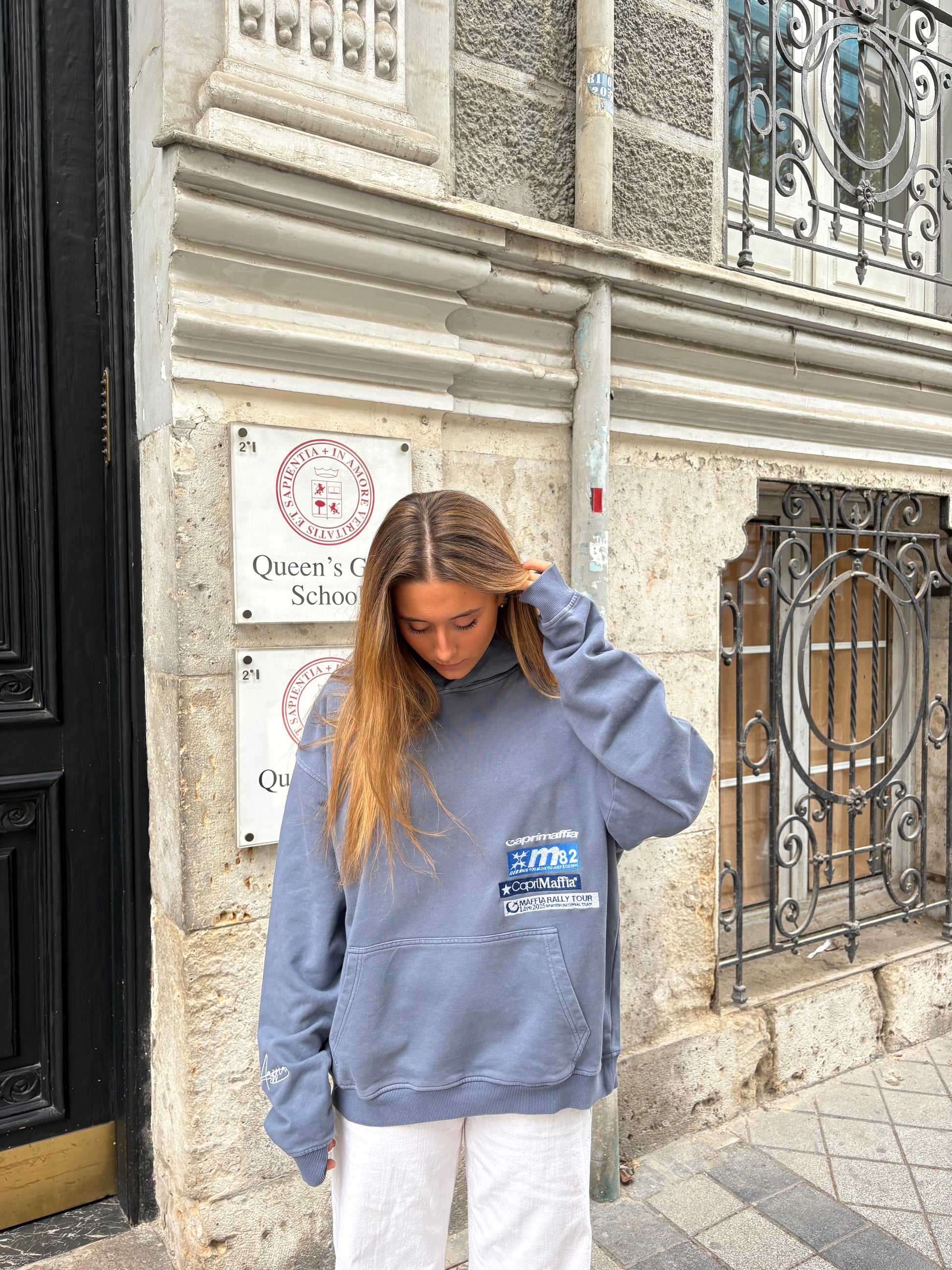 FW25 BLUE HOODIE