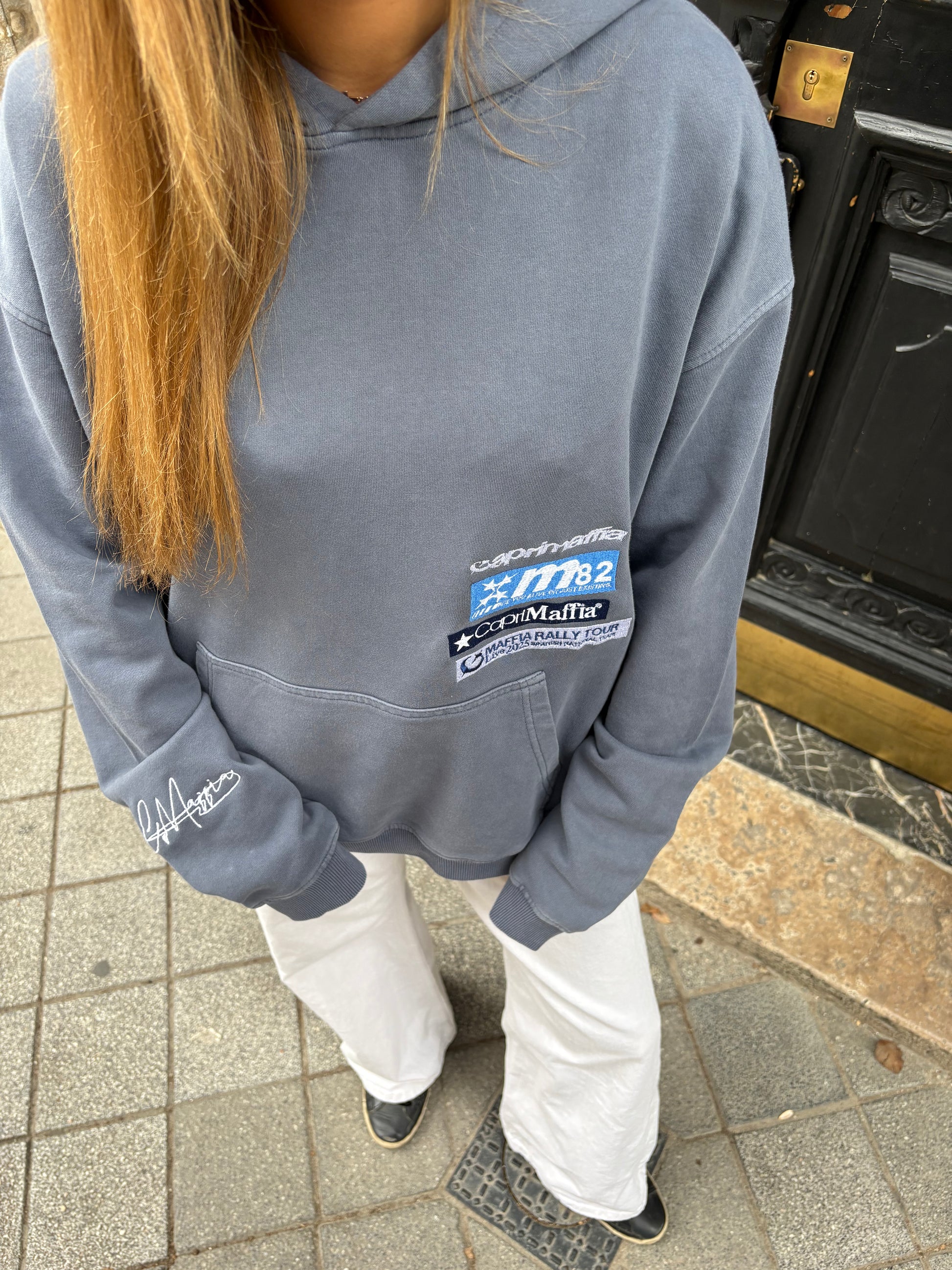 FW25 BLUE HOODIE