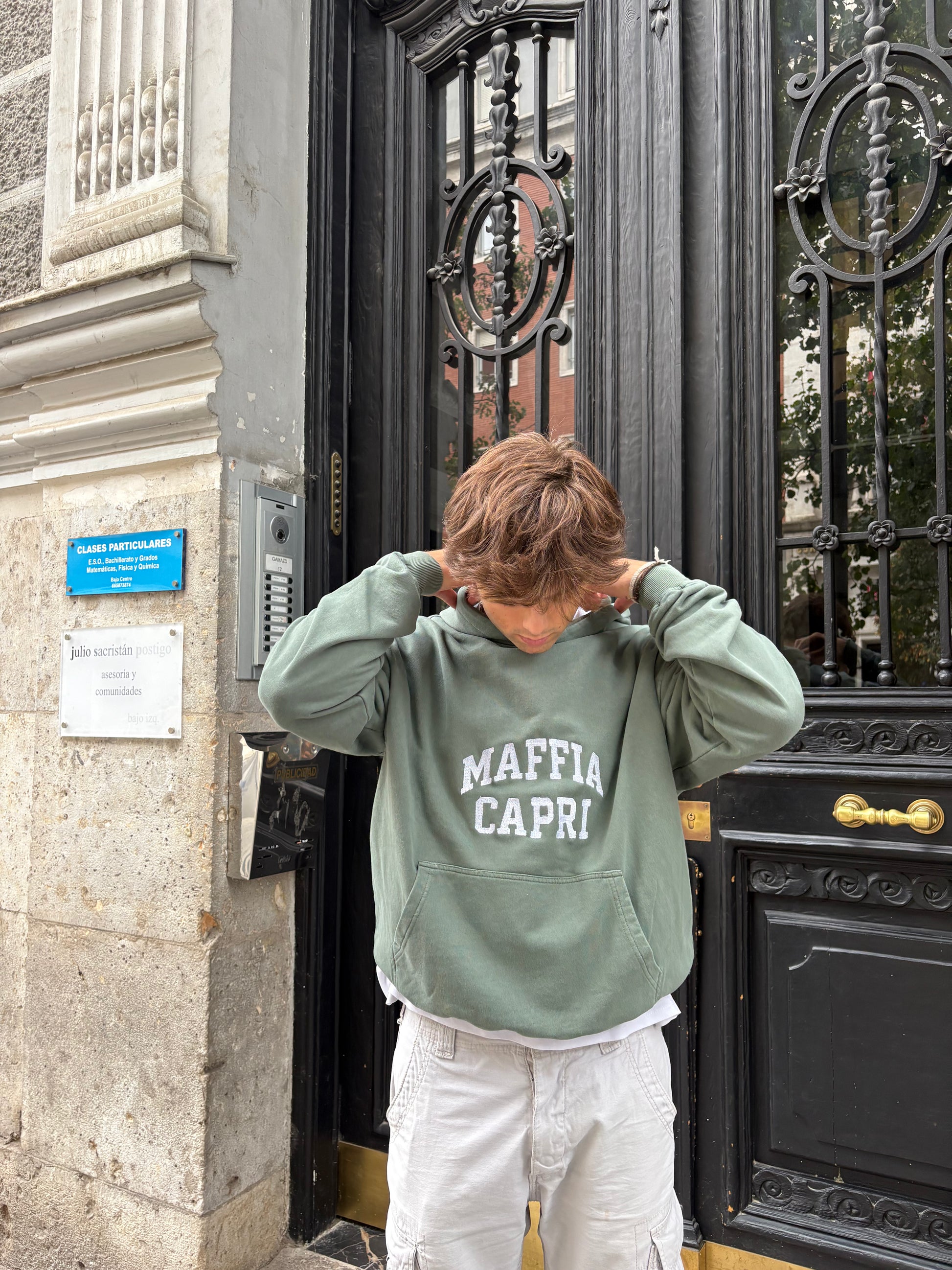 FW25 GREEN HOODIE