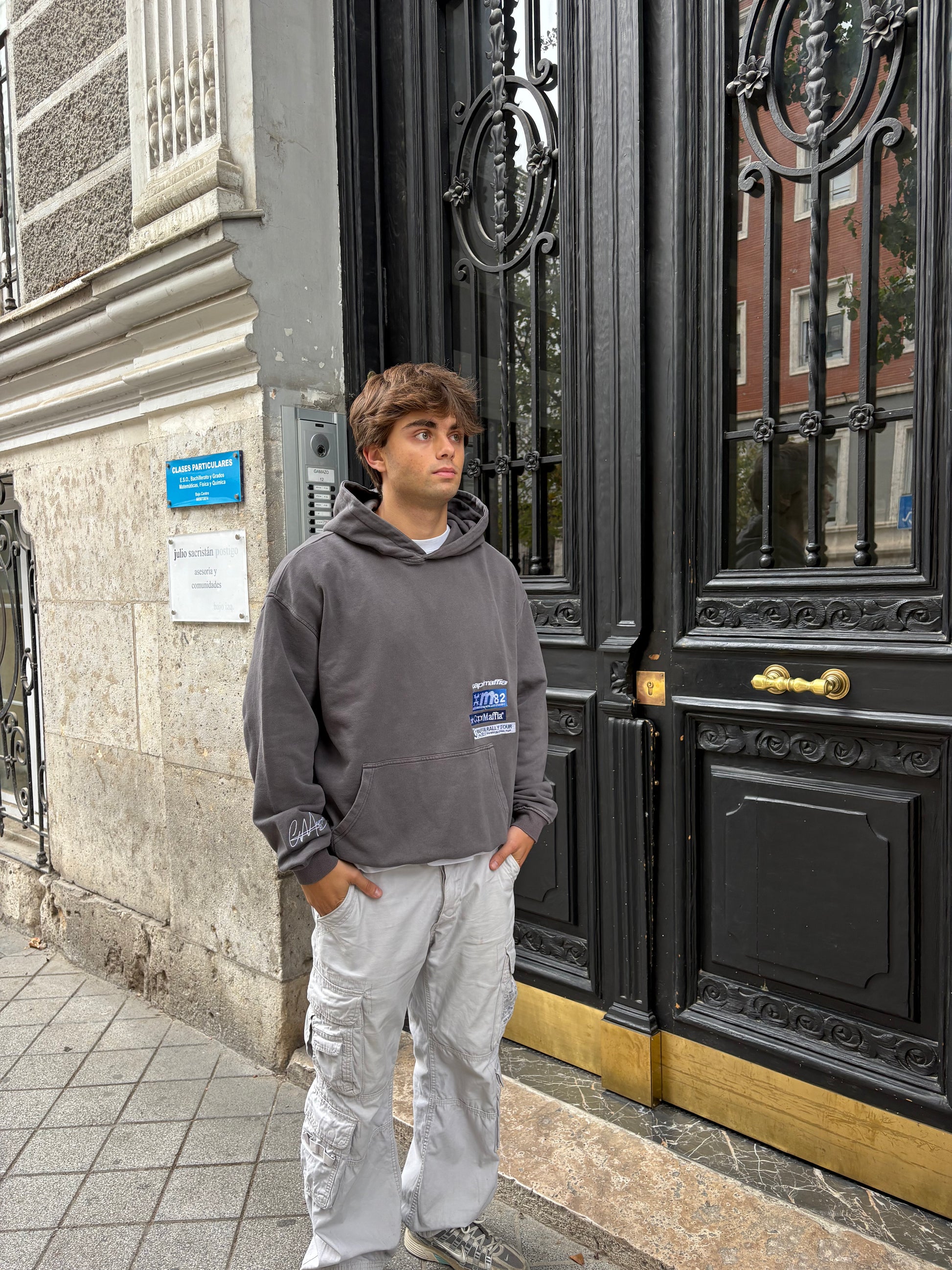 FW25 CHARCOAL HOODIE