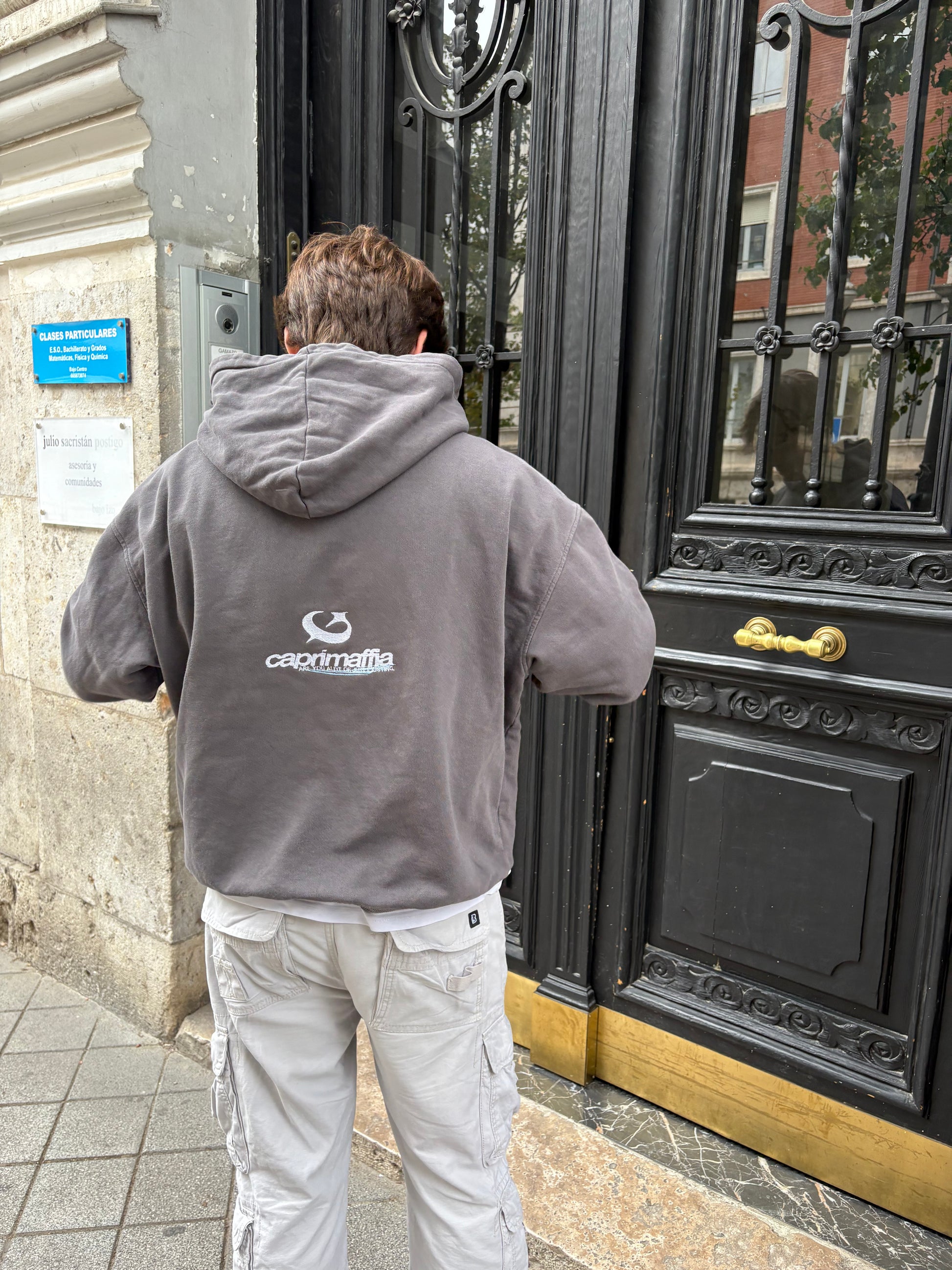 FW25 CHARCOAL HOODIE