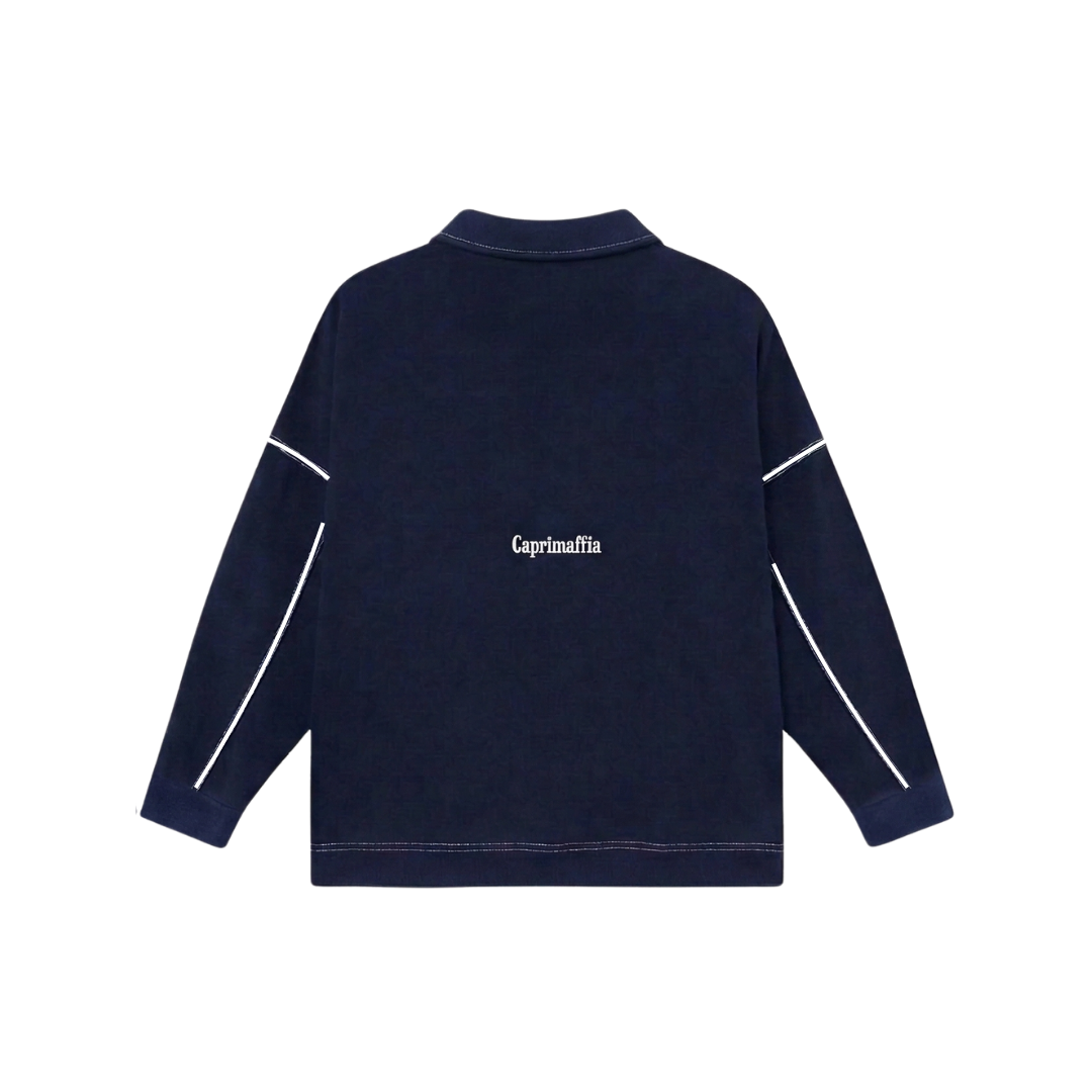 BAJAMAR BLUE POLO - Vista trasera