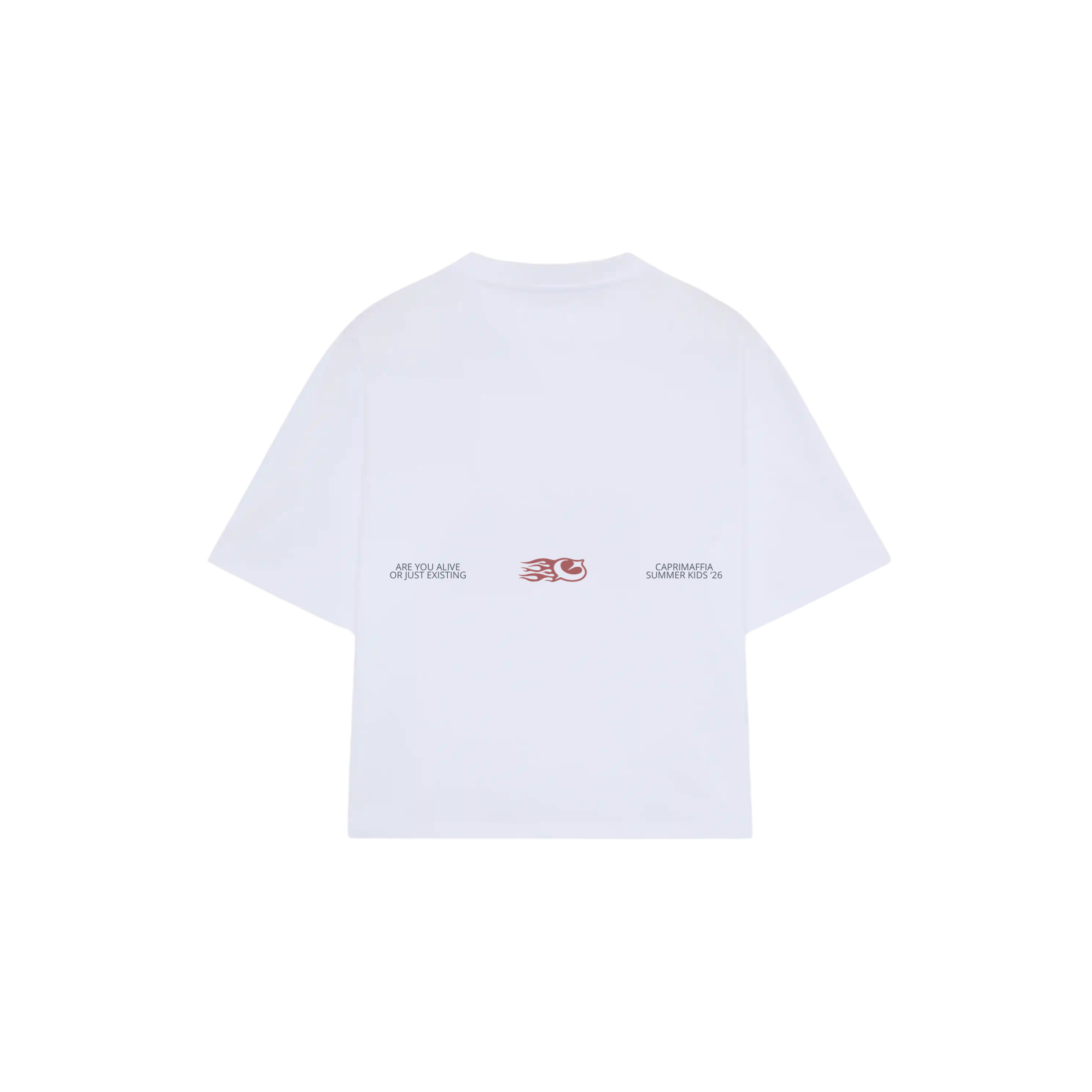 BAJAMAR WHITE TEE - Vista trasera