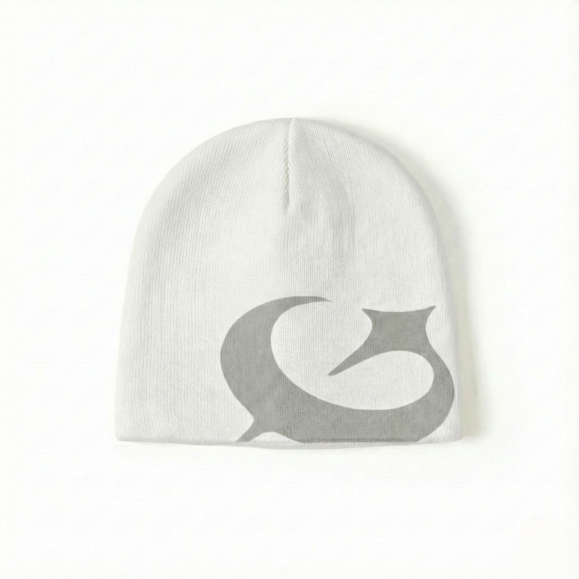 WHITE MAFFIA BEANIE