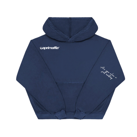 ESSENTIAL BLUE HOODIE