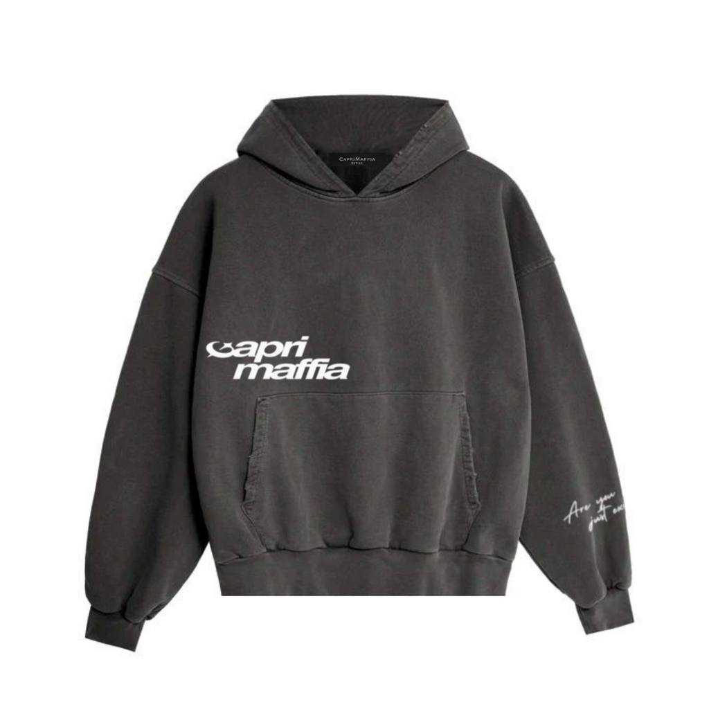 CARBON GRAY ICON HOODIE